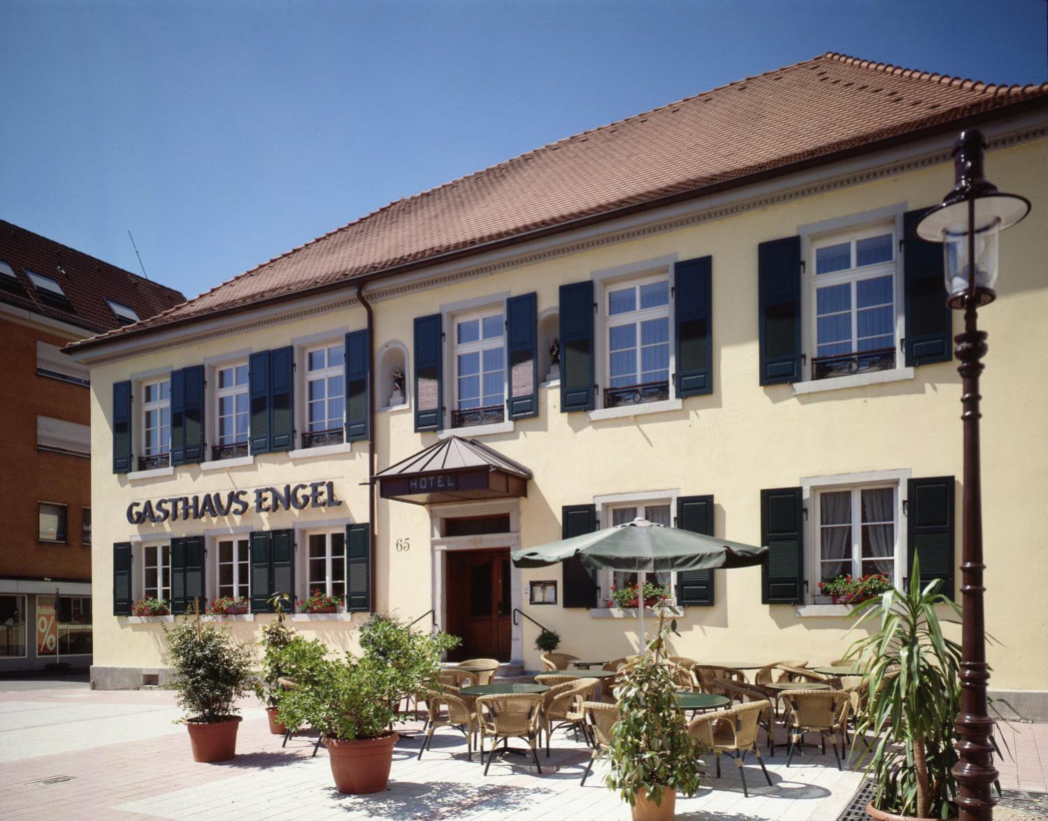 Gasthaus Zum Engel Hotell Rastatt Exteriör bild